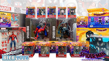 Spider-man toy collection unboxing | Lego figures| Legends Maximum Series | McFarlane Statue ASMR