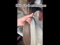 Retoque de extensiones de cabello 100% natural #hair #extensiones #cambiodelook #belleza #parati
