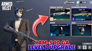 NEW RAM-s 10 ga Level 2 UPGRADE & Gamplay| Armed Heist