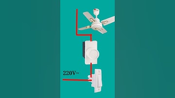 How to fan dimmer regulator connection #viralvideo #shorts #short