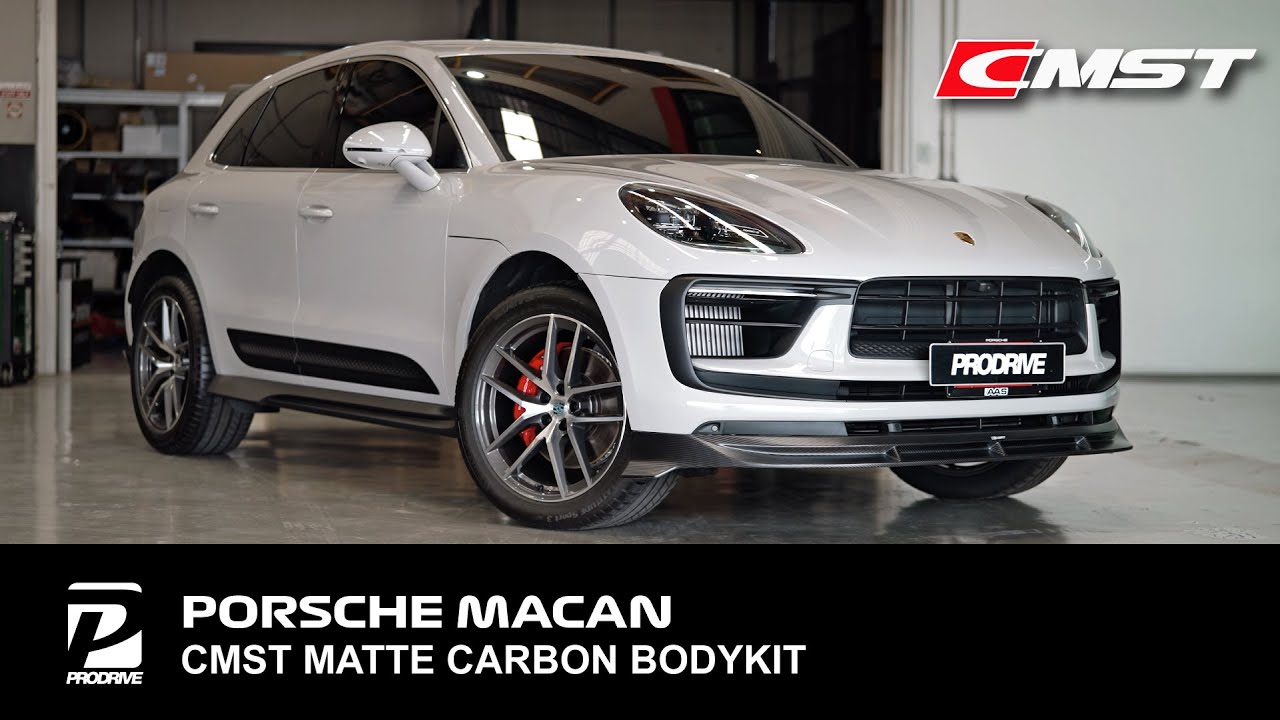 Porsche Macan x CMST Matte Carbon Bodykit