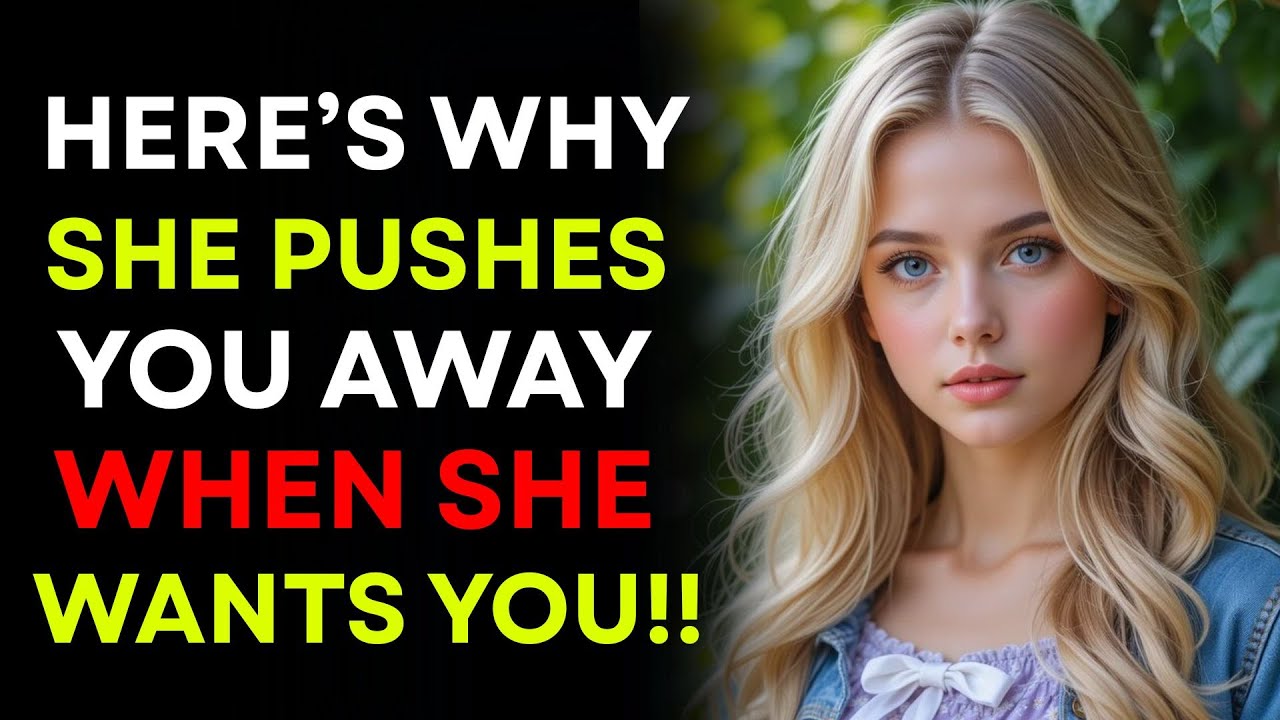 Here’s Why A Woman Pushes You Away When She Wants You Most!   FEMALE PSYCHOLOGY
