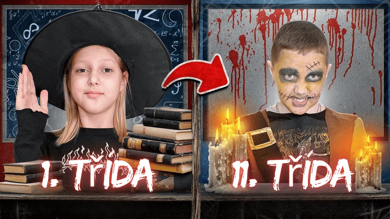 Škola monster! 😱 Od 1. do 11. třídy!