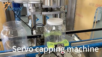 Big Bottle #Capping Machine, Autoamtic servo #screw capping machine,#Claw capping machine for cap