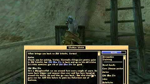 Lets Interactively Play Morrowind Part 119 More House Redoran part 2 of 5)