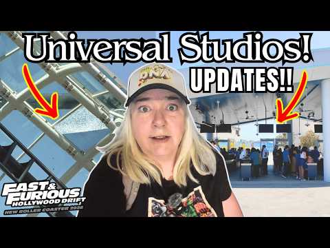 Fast & Furious Coaster Changes + Security Hub & Entrance NOW OPEN! Universal Summer Updates!