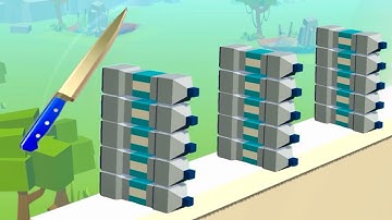 Slice Master - ASMR Cutting Game! Relaxing sounds! Satisfying Video