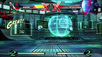 Ultimate Marvel Vs Capcom 3 (PS3) Ranked Match part 29