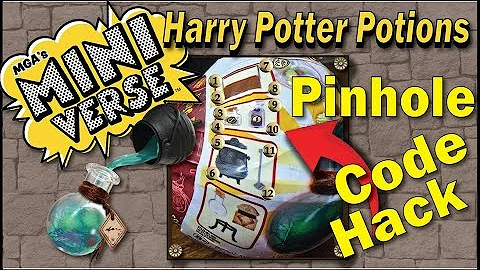 Miniverse Harry Potter Potions PINHOLES Help You Find the Set | Unboxing and Revealing RARES!