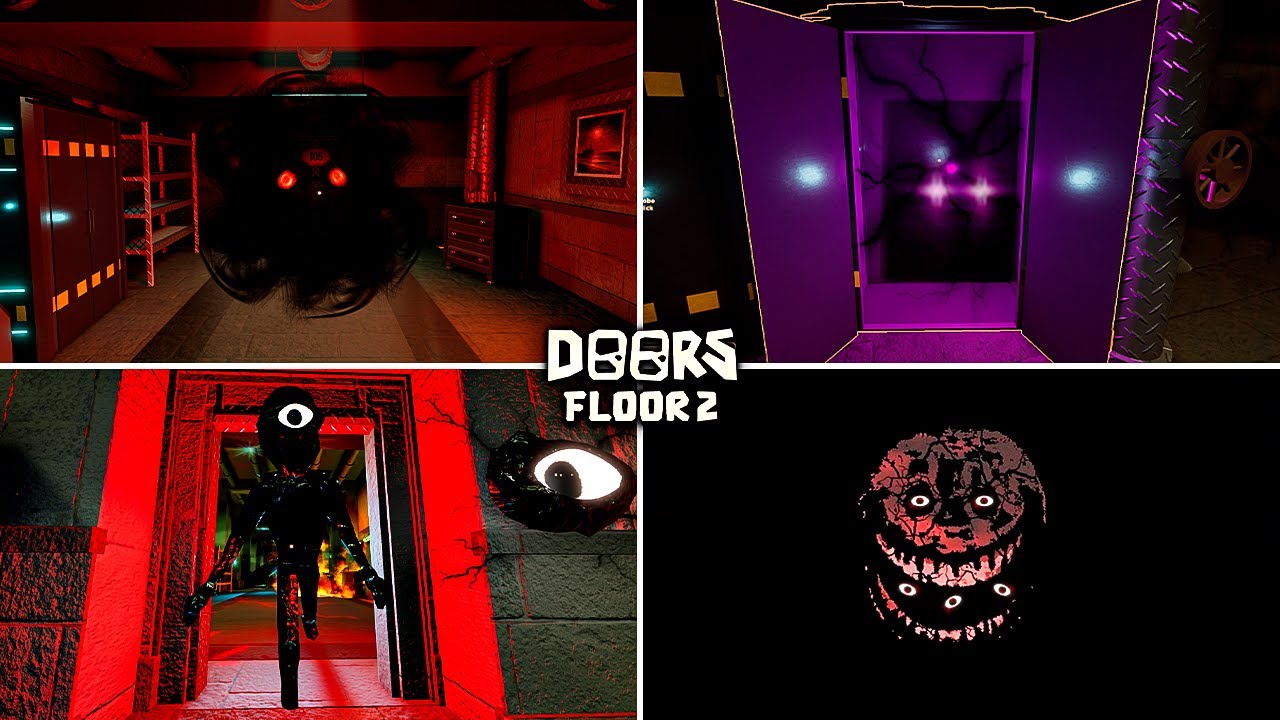 DOORS FLOOR 2 - New Seek Chase (Gameplay) 