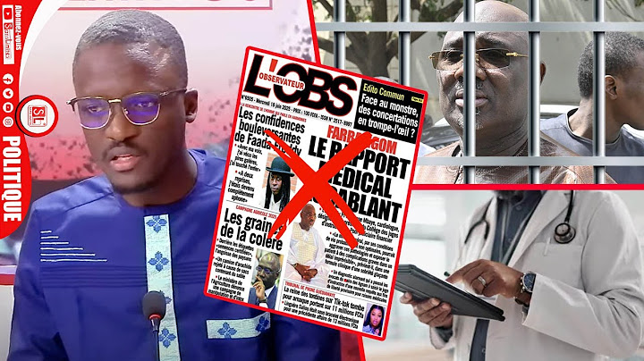 Reubeus:dossier médical Farba dévoilé,maladie incompatible avec la pr!son Momo démasque les journaux