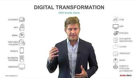 Kodak Alaris Digital Transformation Journey