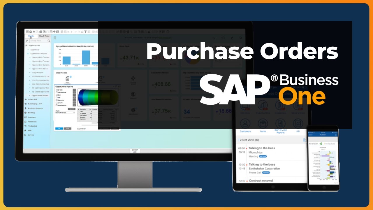 Create Purchase Orders | Examples and How-To | SAP Business One