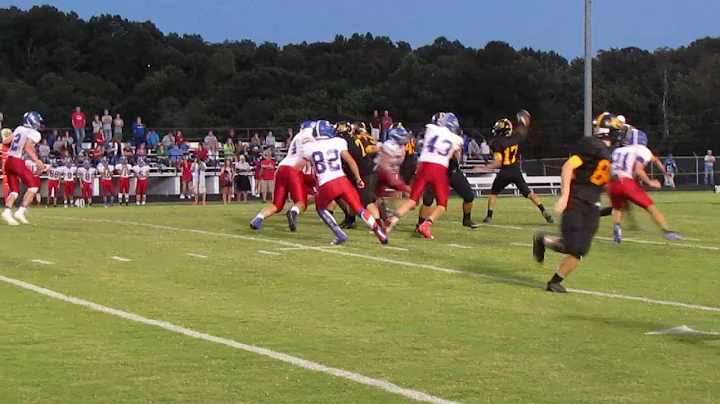 Shannon Haney to Troy Rose for a touchdown