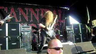Cannibal Corpse. 2009 mayhem fest boston