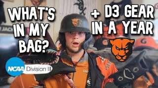 WHAT'S IN MY BASEBALL BAG + D3 GEAR IN A YEAR (2023 EDITION)