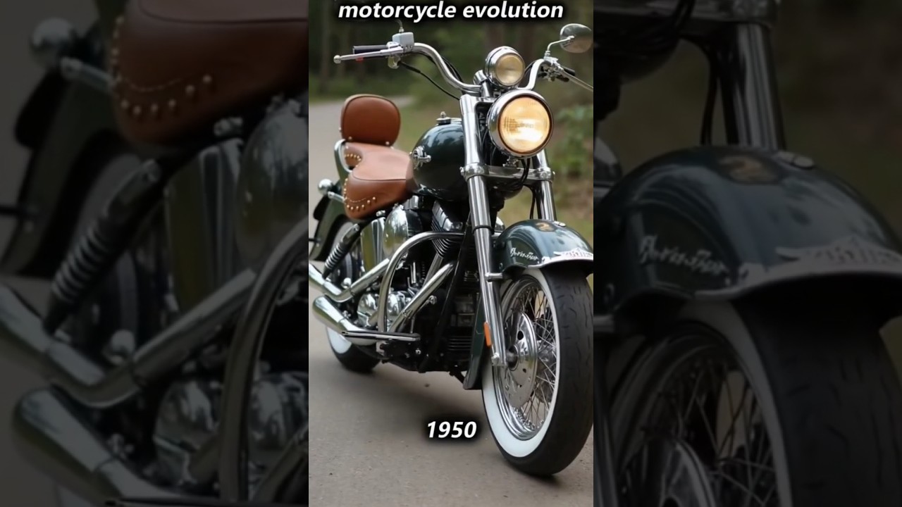 motorcycle evolution 😱