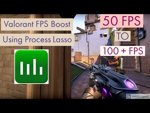 VALORANT FPS Boost and Stutter fix using Process Lasso 2020 (Works for other games too)