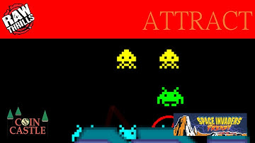 Space Invaders Frenzy - Attract Mode