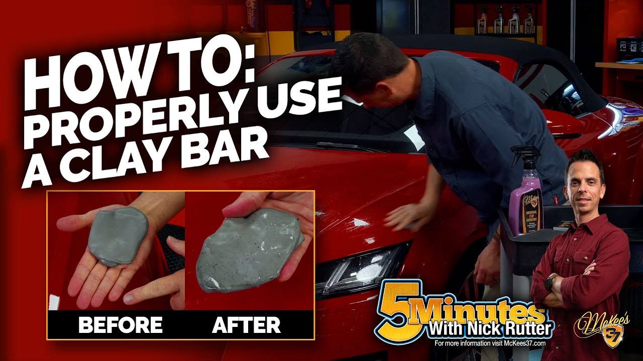 Auto clay bar: why this is NOT an option for you and your car!