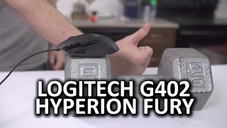 Logitech G402 Hyperion Fury Gaming Mouse - Inhumanly Fast