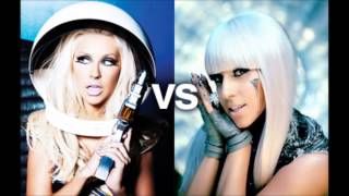 Lady Gaga Vs Christina Aguilera - Do What U Want