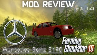 ["vite moder", "vit£3 modeer", "vitte modeer", "vite modder", "fs15", "ats", "ets2", "gta5", "Mercedes Benz E190 2.5-16 Evolution II", "Mercedes Benz E190 2.5-16 Evolution II V 1 mod for Farming Simulator 15", "OHV Modding Team", "mercedes benz per fs15 i