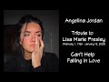 Angelina Jordan - A Heartfelt Tribute to Lisa Marie Presley