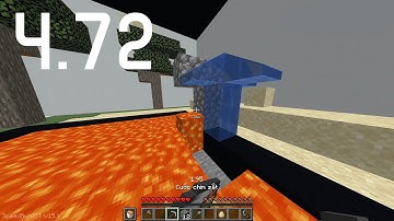 FASTEST Nether-Portal build speedrun in 7.30 seconds (READ DESCRIPTION)