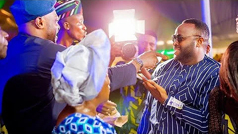 ODUNLADE ADEKOLA CELEBRATES DAD’S RETIREMENT IN GRANDSTYLE STYLE | FEMI ADEBAYO | FAITHIA BALOGUN