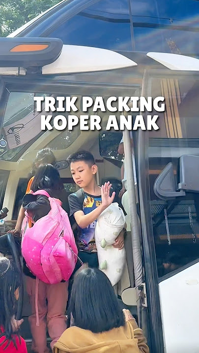 Kids Suitcase Packing Tricks