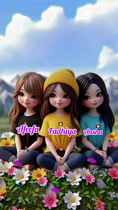 Fadiya❤️Ansha❤️Afeefa best friends forever 🥰🥰
