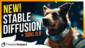 NEW Stable Diffusion XL0.9 is out. Here