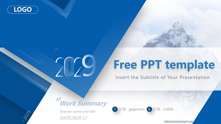 Ppt template business year end review