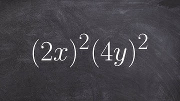 Simplifying using the power of product rule