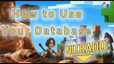 Support Tutorials: 4. How to use your database with Nitrado