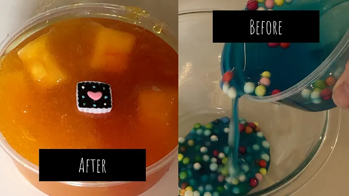 EXTREME SLIME MAKEOVERS *fixing my old slimes*