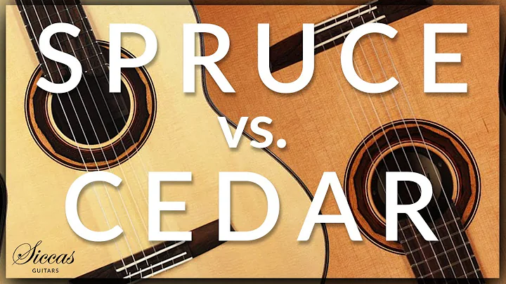 SPRUCE vs CEDAR Classical Guitars Tone Comparison ...