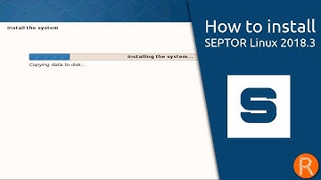 How to install SEPTOR Linux 2018.3