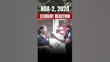 UPSC NDA-2, 2024 Aspirants Share Their Reactions!🧐 | NDA Exam Students Reaction #Shorts #DW #PW
