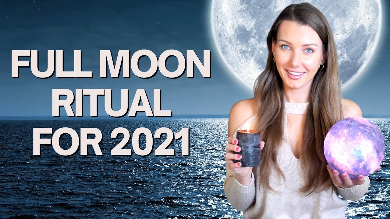 Full Moon Ritual for Release - Full Moon in Leo January 2021 - YouTube