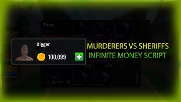 Roblox Murderers Vs Sheriffs NEW OP INFINITE MONEY SCRIPT / PASTEBIN