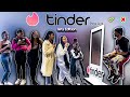 Tinder In Real Life (GIRL EDITION!!) |King Oumar
