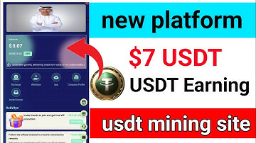 New USDT Earning Site | USDT Income Mining Website | USD Earning Platform 2025