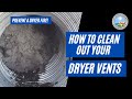 How to clean out your dryer vents and ducting