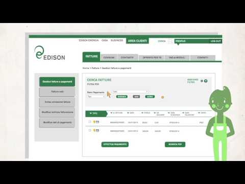 FATTURA EDISON SCARICARE