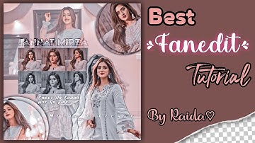Best Fanedit On Instagram 😍........ Picsart Editing Tutorial For Fanpages 💞............Must Watch!!♡