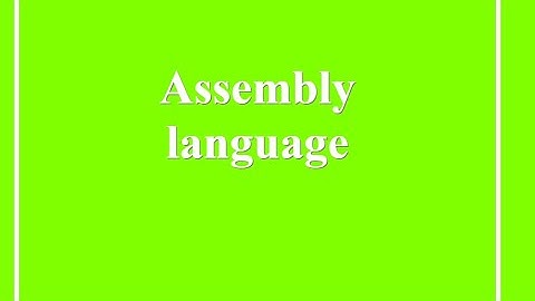 ASSEMBLY LANGUAGE PROGRAM :  PRINT   A  to  Z PART-6