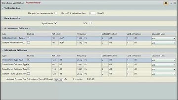 PULSE Reflex – Setting up transducer verification parameters – Brüel & Kjær