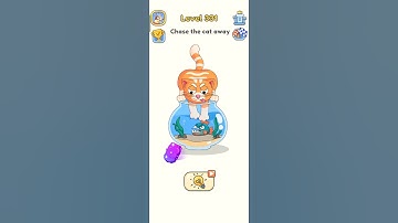 Dop5 Chase the cat away Level 331 #game short viral video #gameplay #gameplay